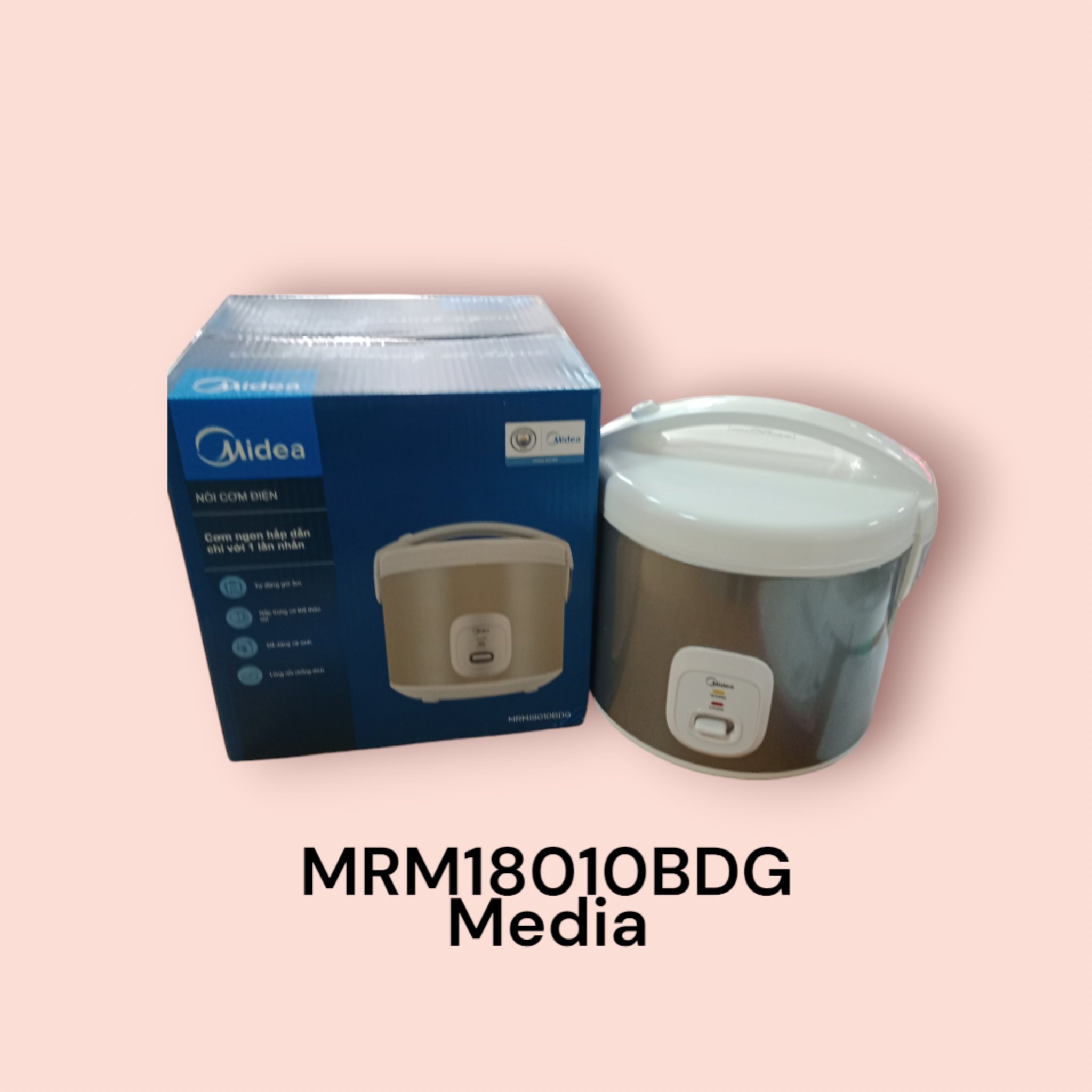 Nồi cơm điện Midea MRM18010BDG+DN (1T=4 cái)