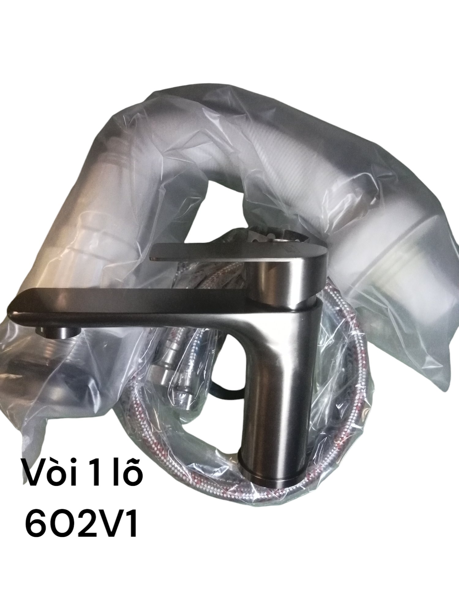 Bộ vòi chậu Treslaz nóng lạnh 1 lỗ  V602V1