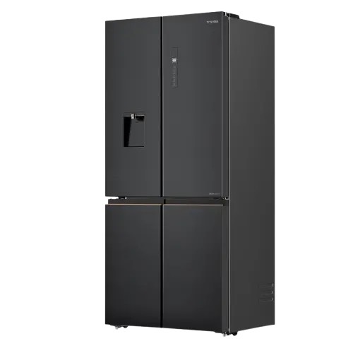tủ lạnh toshiba RF675WI-PMV (06)-MG (4 cánh đen đông mềm) có điều khiển trên điện thoại