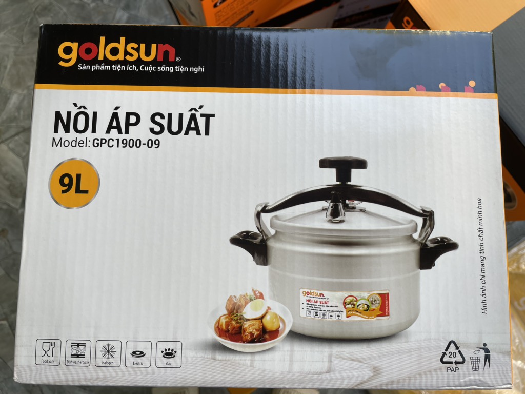 Nồi áp suất nhôm anod GPC1900-0.9