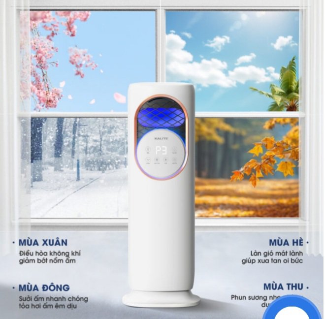 Quạt sưởi đa năng KALITE KSA368