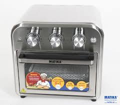 Nồi chiên không dầu matika MTK9311 cơ, 12L bỏ mã