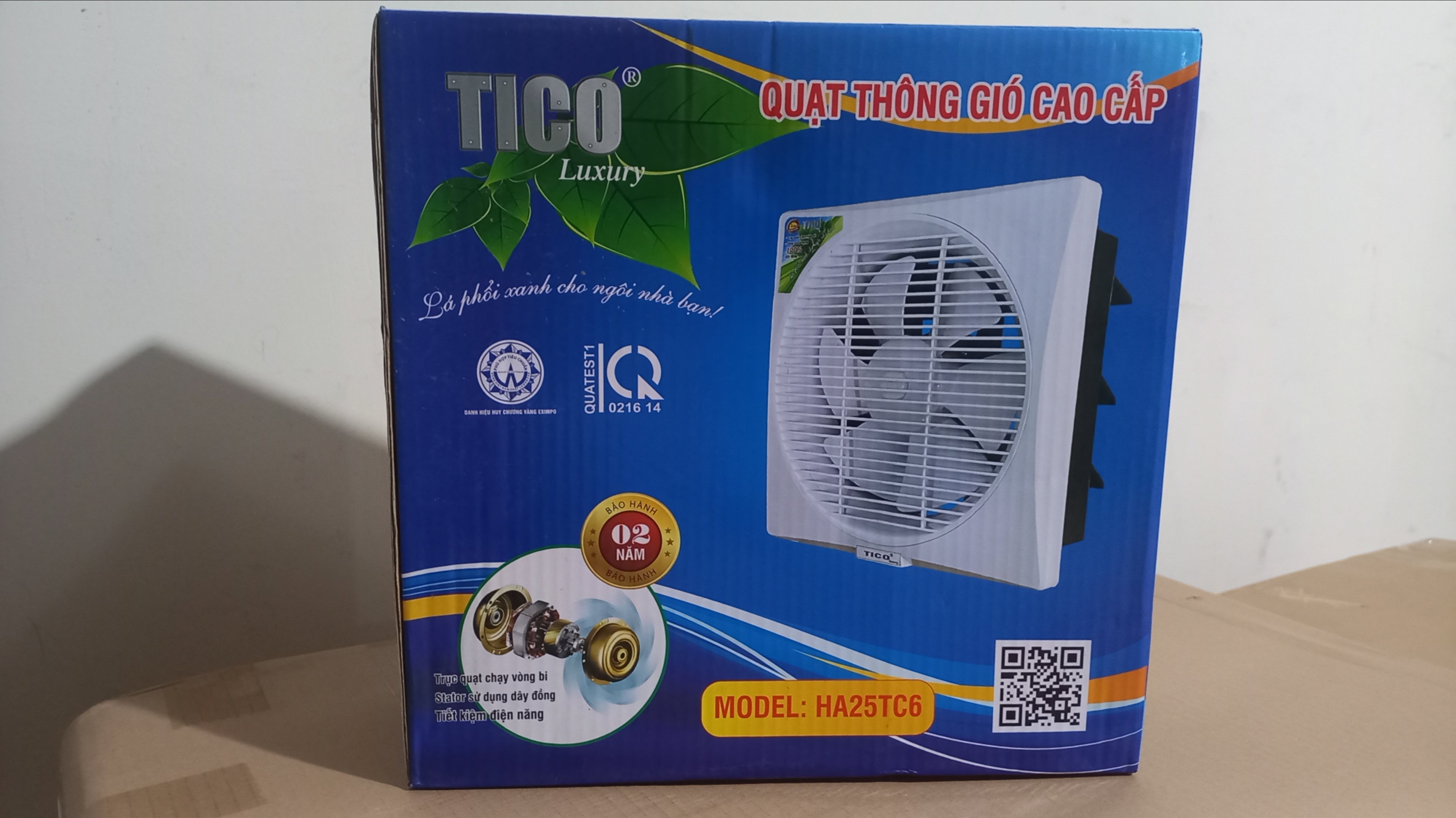 Quạt hút thông gió TICO (âm tường) HA25TC6