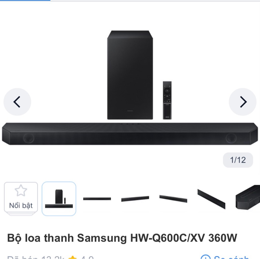 Loa Samsung Q600C/XV