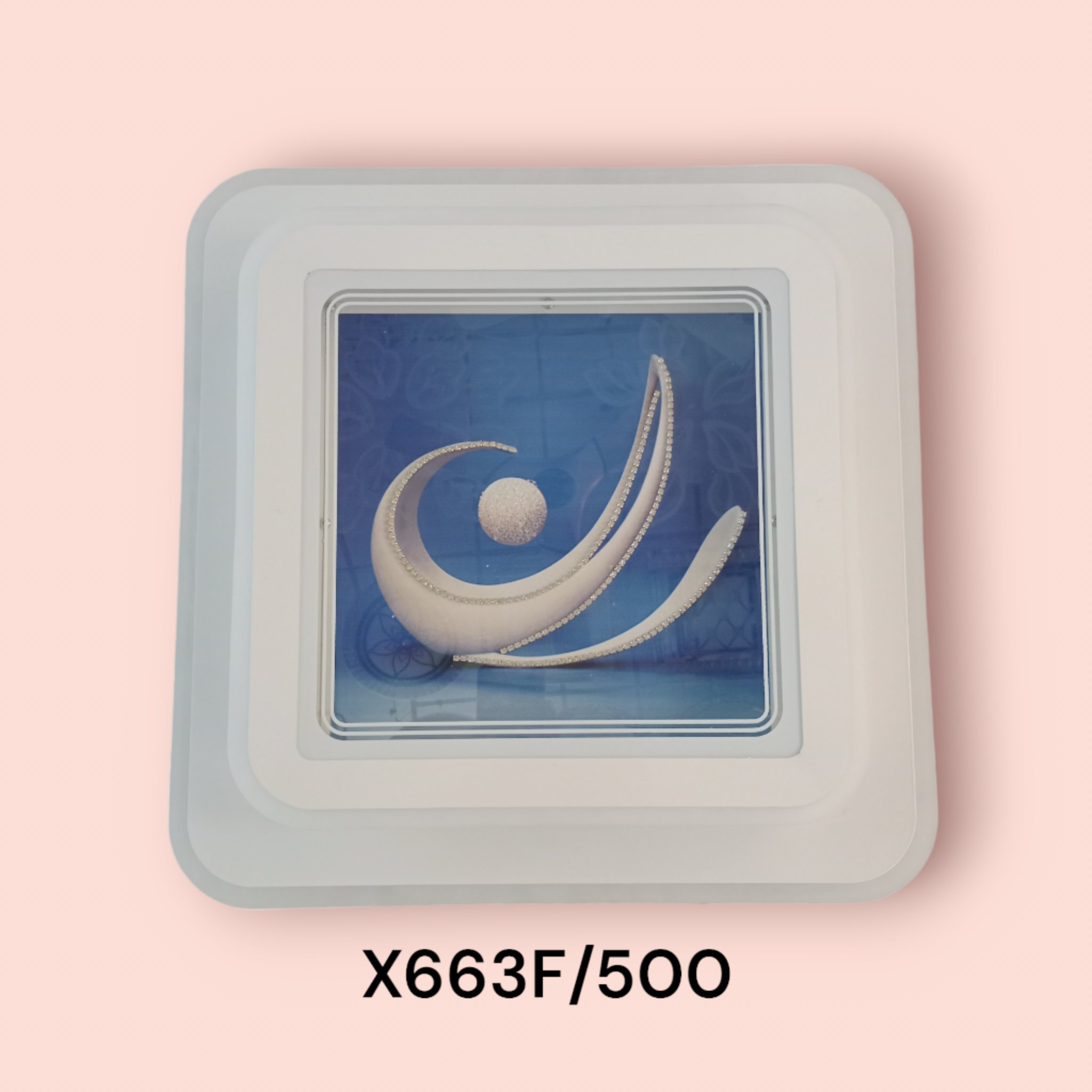 đèn ốp trần mâm led X633F/500 (h/a)