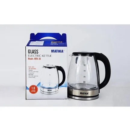 ấm siêu tốc Matika MTK35 (thủy tinh) (1th=12c)
