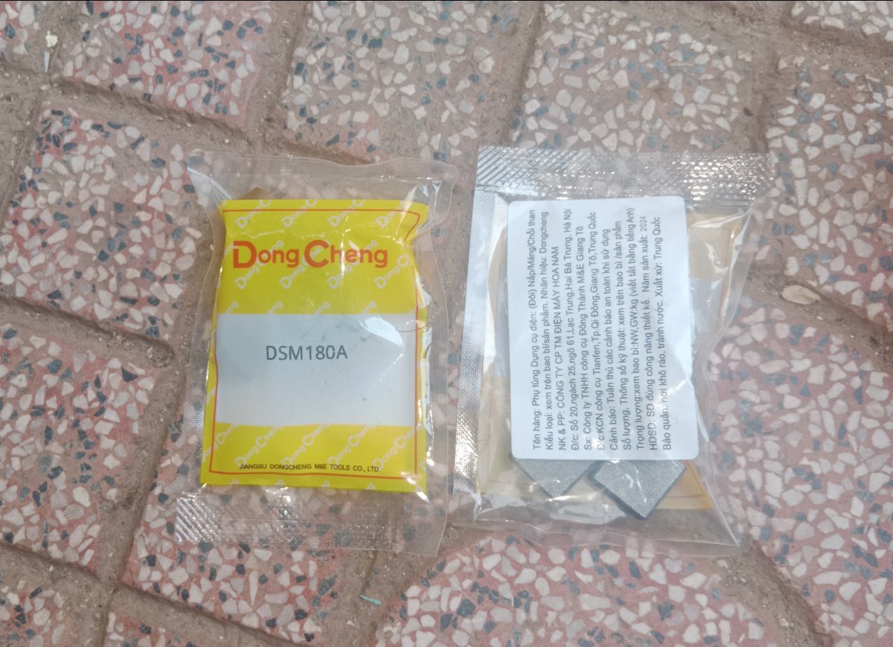 Chổi than dongcheng DSM180A+CS03+02-200+M230+DZG15