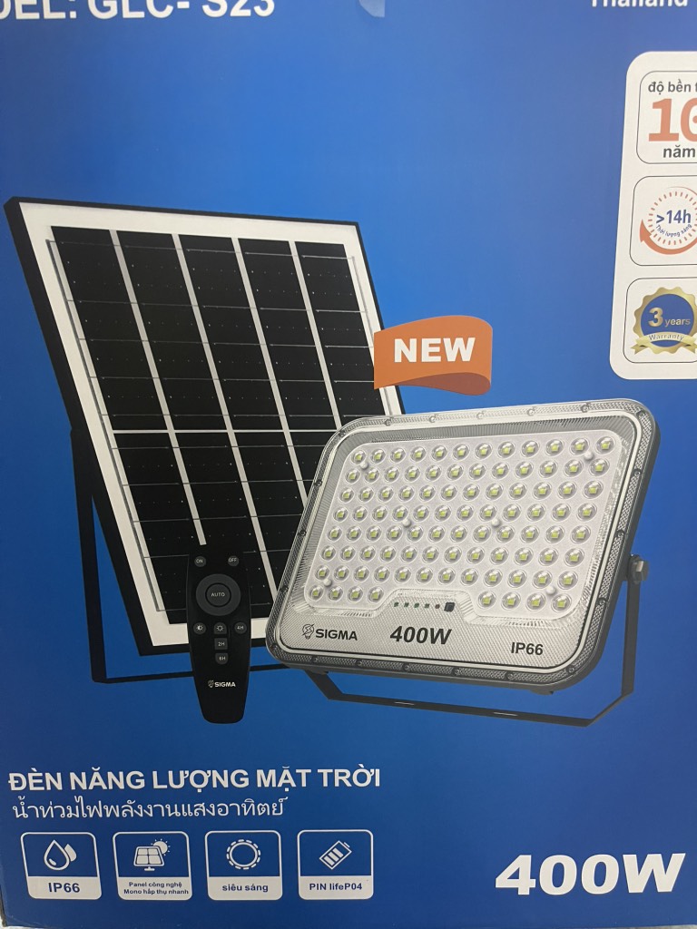 pha đèn năng lượng SIGMA-GLC-S23/400Wnlmt(vỡ kích ko bảo hàn