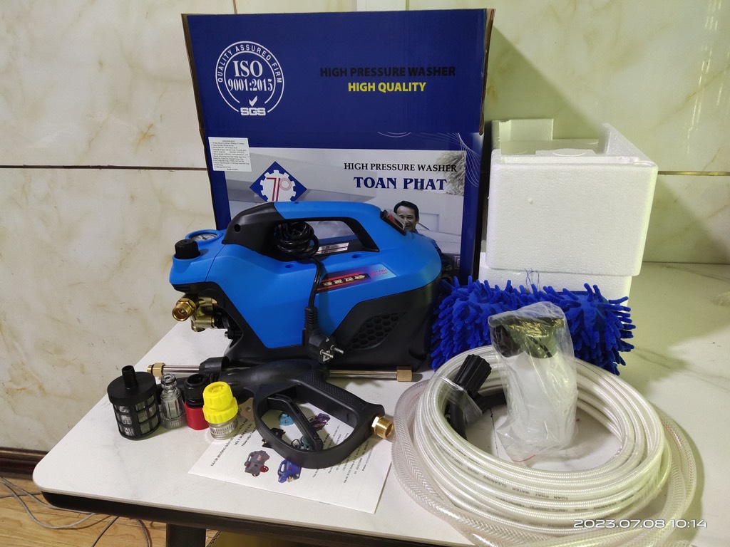 Máy rửa xe Toàn Phát TP2800A (có chỉnh áp)