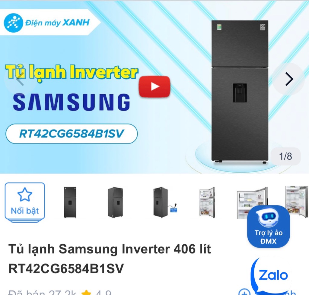 Tủ lạnh SamSung 42CG6584B1