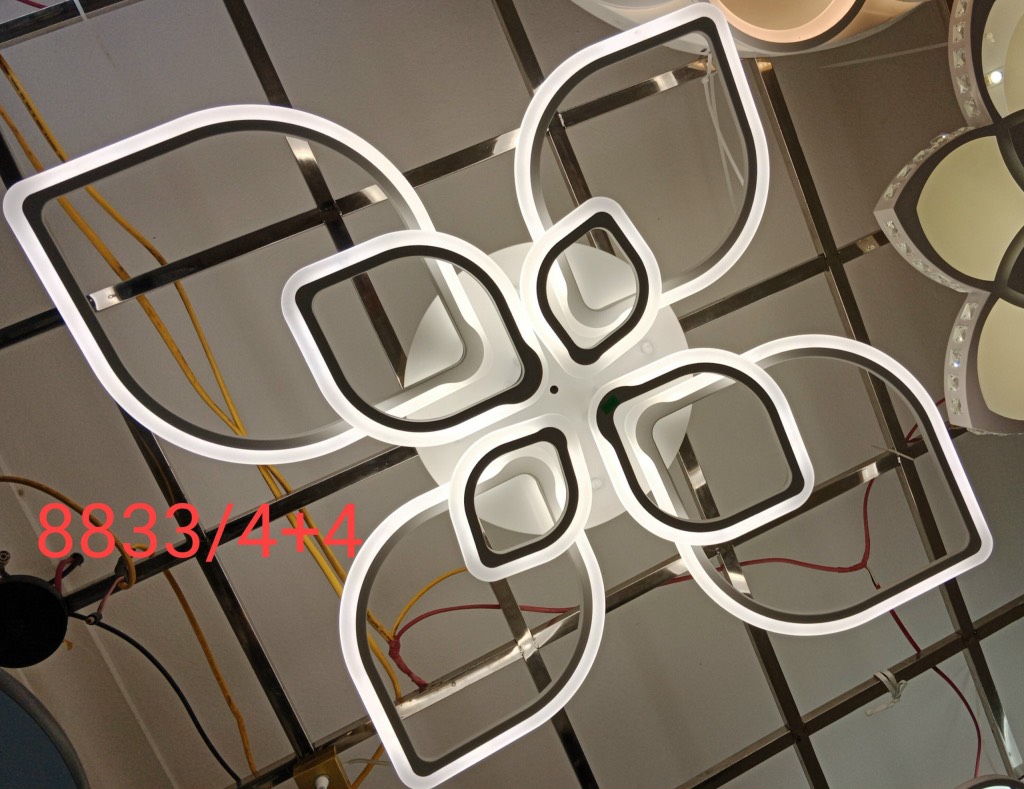 đèn ốp trần mâm led 8833/6 (dh)