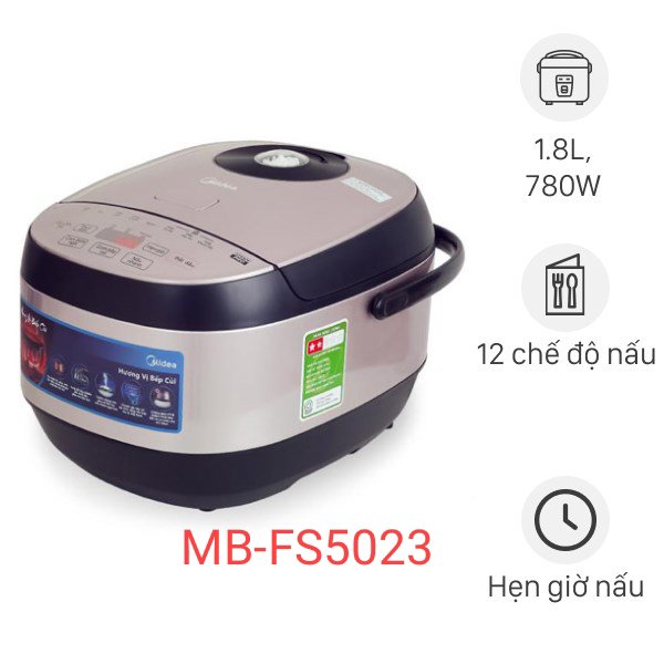 Nồi cơm điện Midea FS5023 (1th=4c)