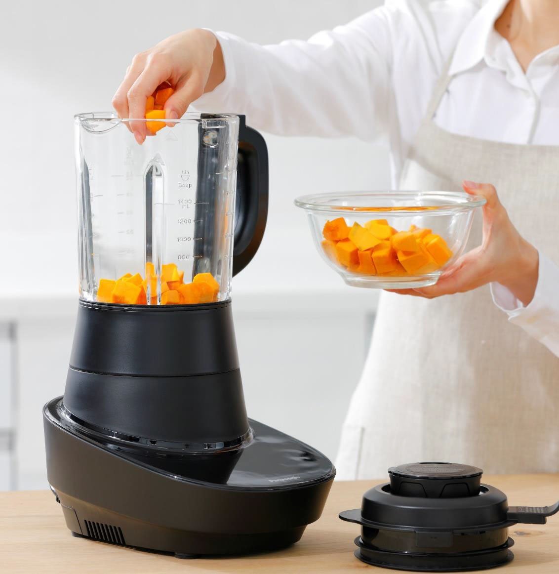 Máy xay sữa hạt+sinh tố +nấu cháo +súp vvv..panasonic HG6401