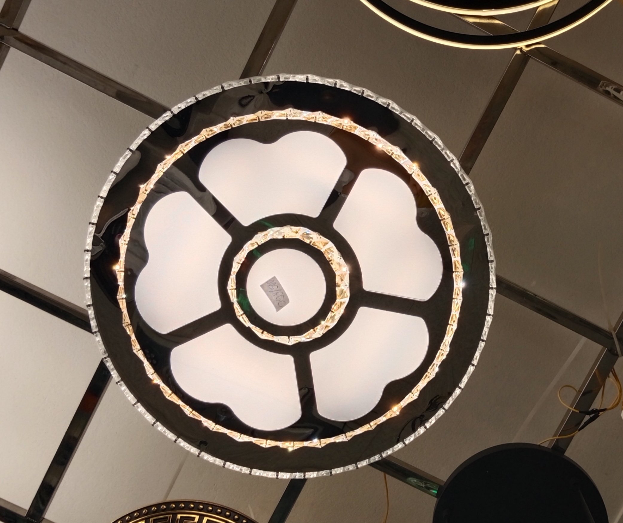 đèn chùm mâm tròn 093