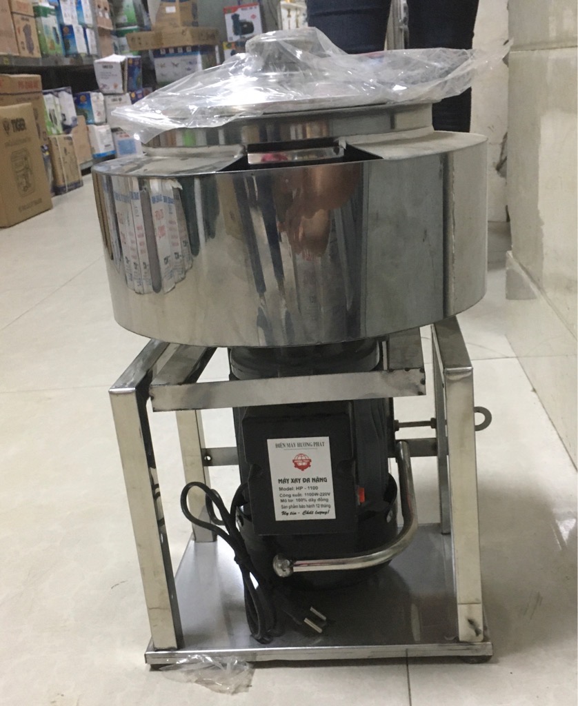Máy xay giò HP1100 1.1KW Nồi 24 vung kính dao liền (hp)