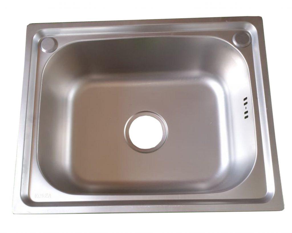Chậu rửa bát 1 hố inox cao cấp 60x45 Kaewon KWS1110