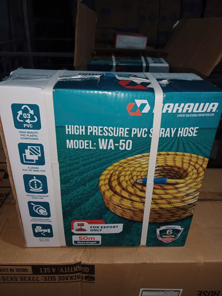 Vòi rửa xe NAKAWA vàng vằn WA-50MV (dùng cho đầu rửa) (TX)