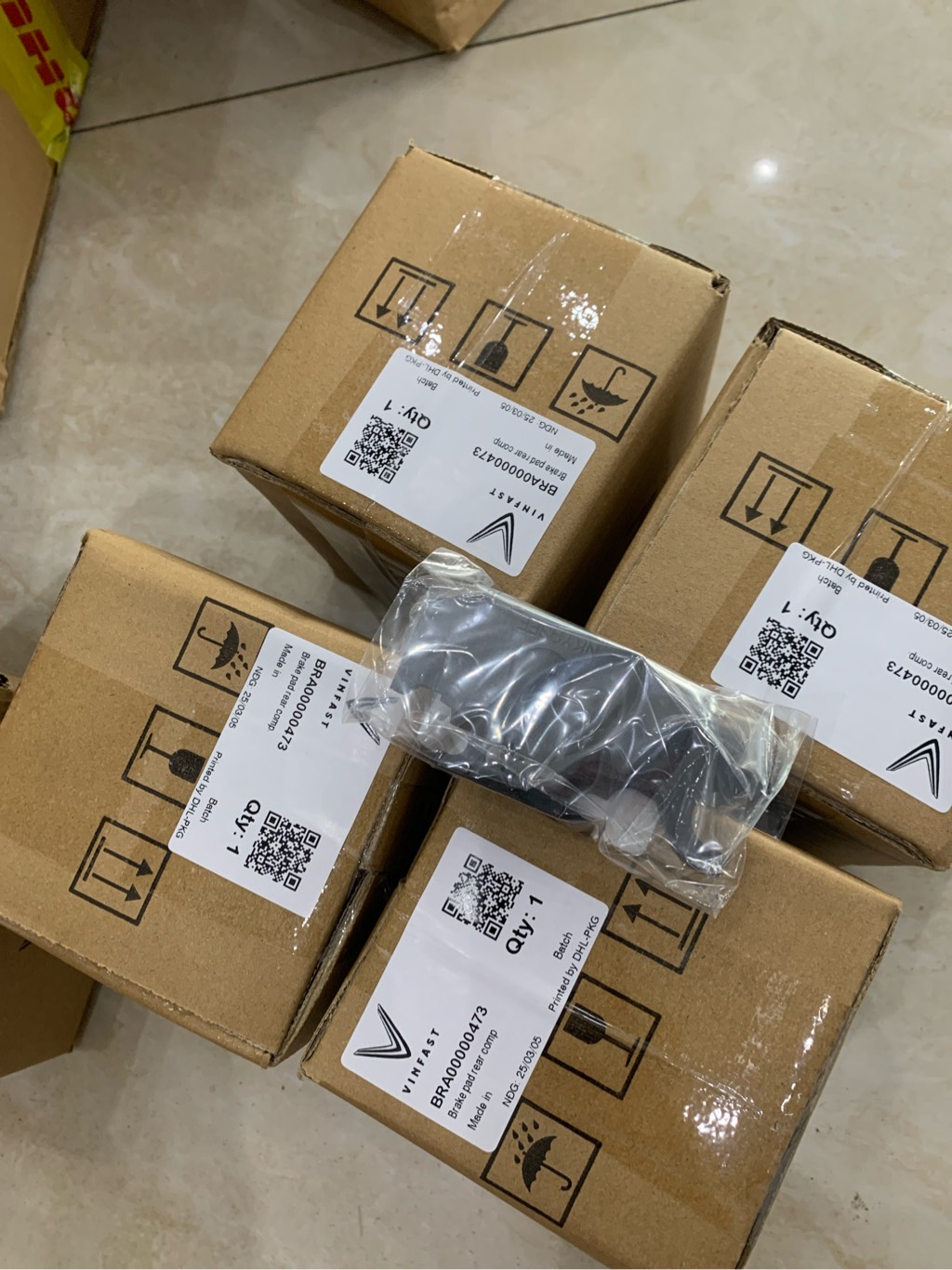 Má phanh sau xe máy điện VinFast Klara S2