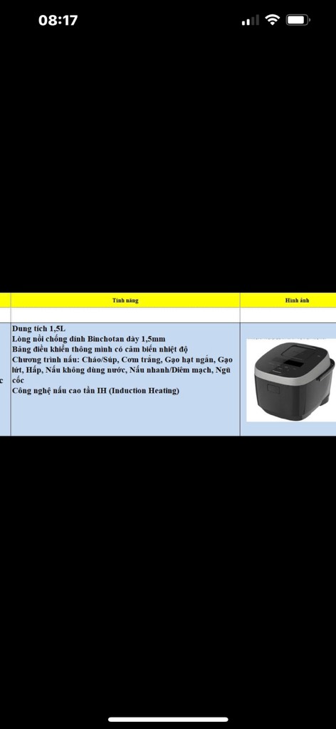 Nồi cơm điện cao tần panasonic HFT153KRA