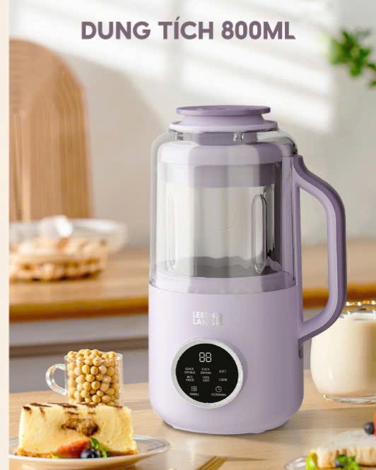 Máy xay sữa hạt Lebenlang LBL1689/0.8L/2000W