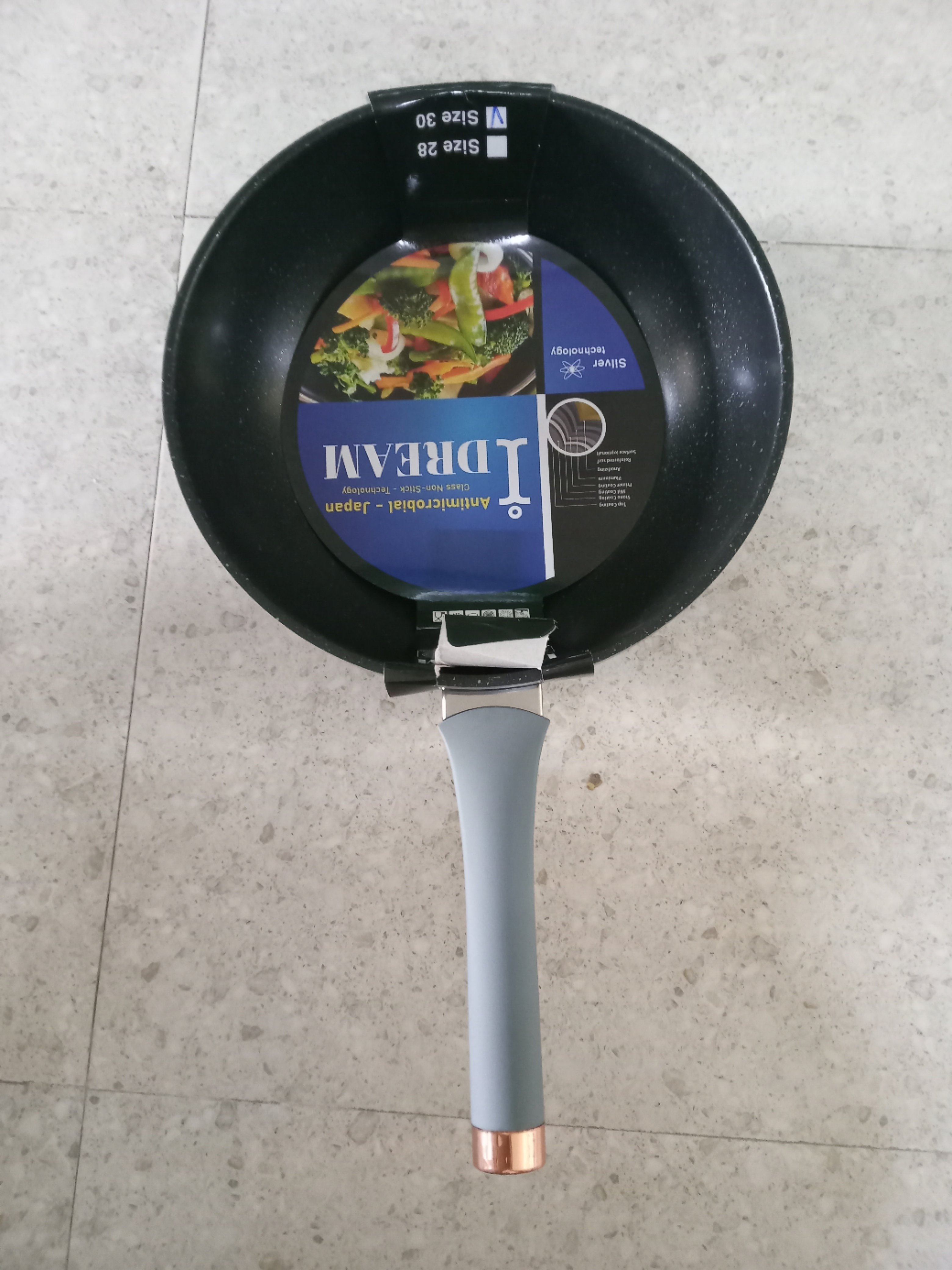 Chảo chống dính cao thành IDREAM 30cm đáy từ