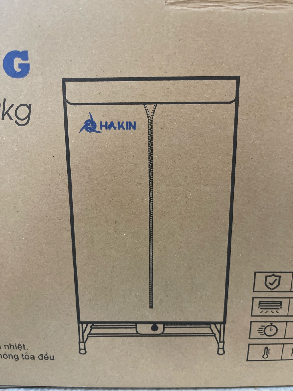 Tủ sấy quần áo Hakin HK999