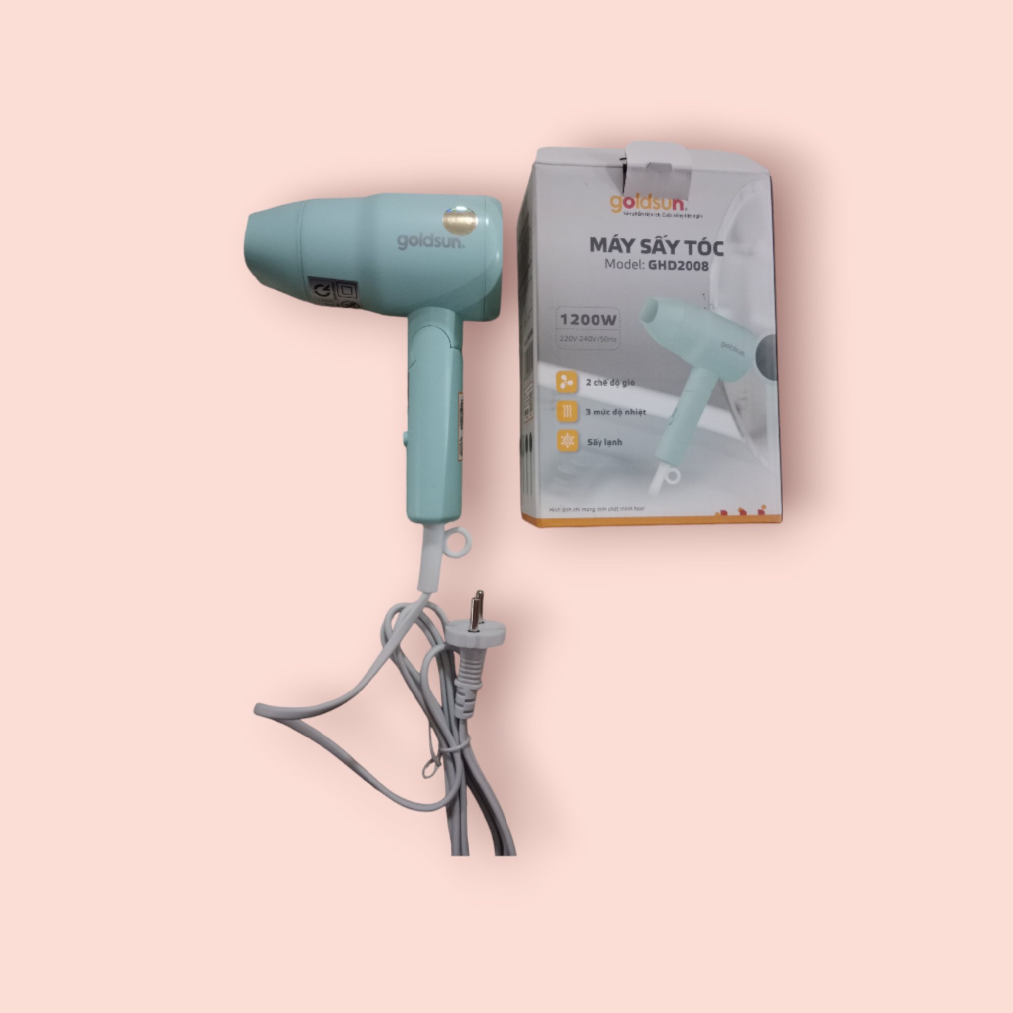 Máy sấy tóc Goldsun GHD2008