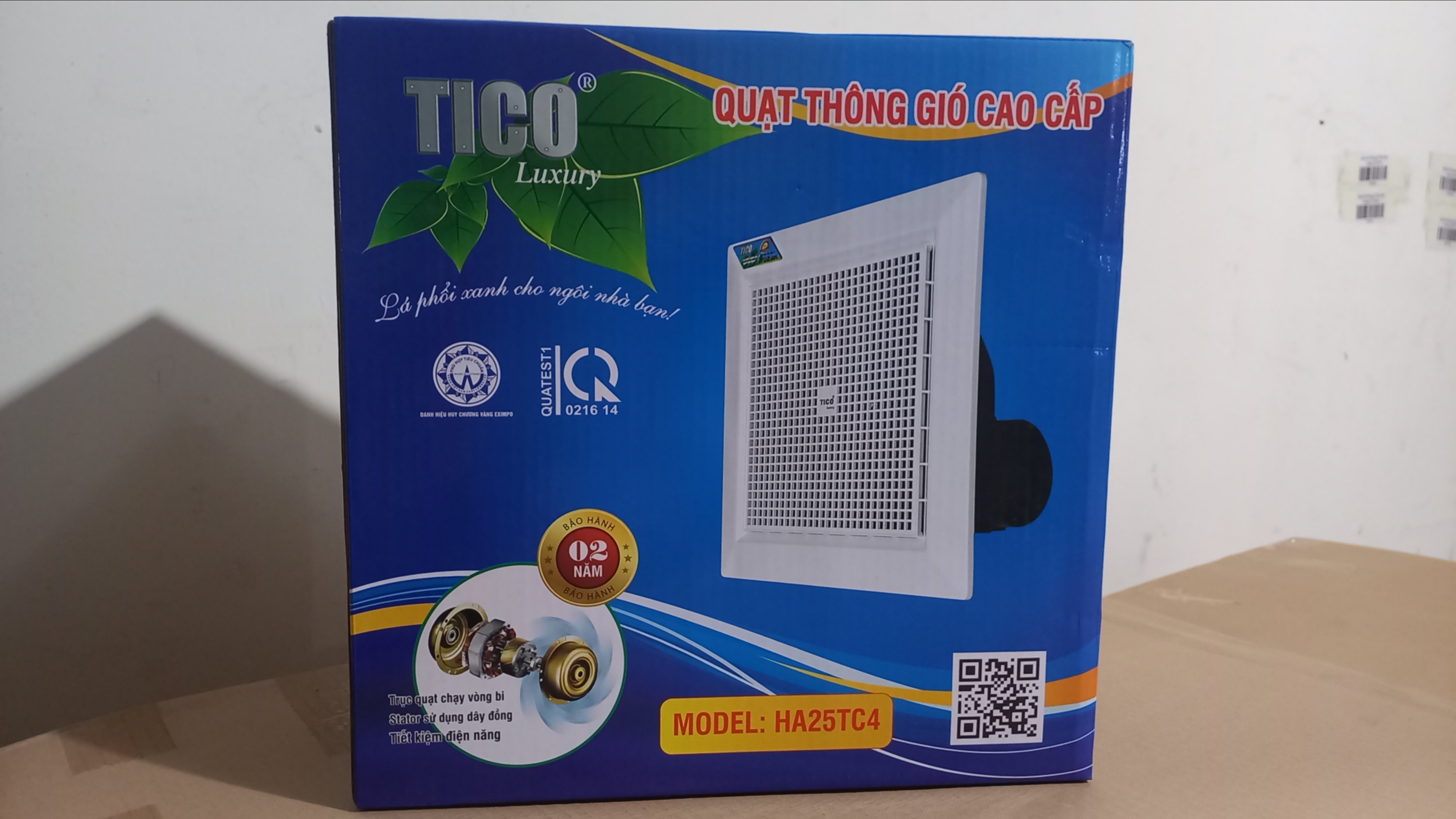 Quạt hút thông gió TICO (âm trần ngang) HA25TC4