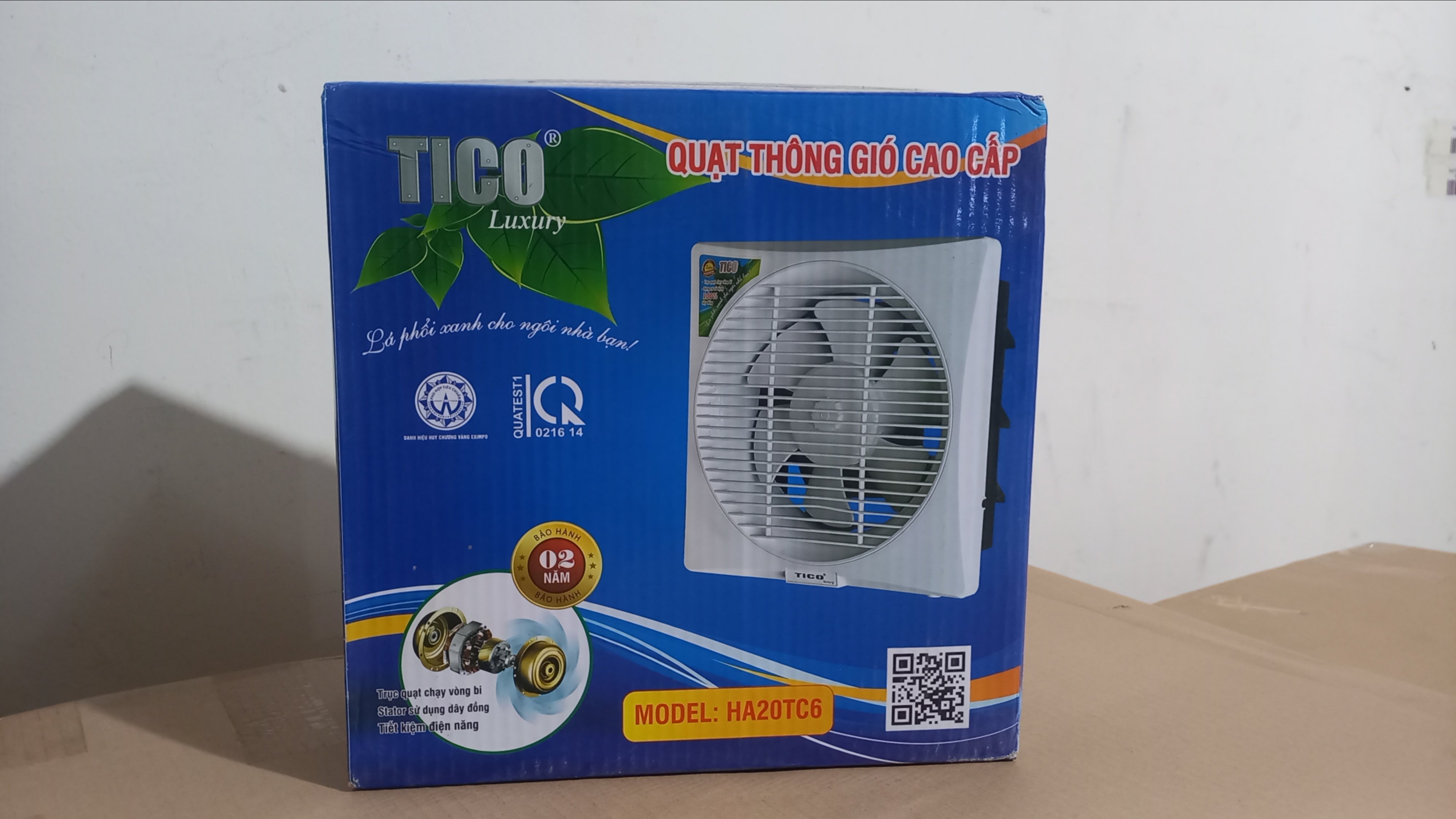 Quạt hút thông gió TICO (âm tường) HA20TC6 cao cấp