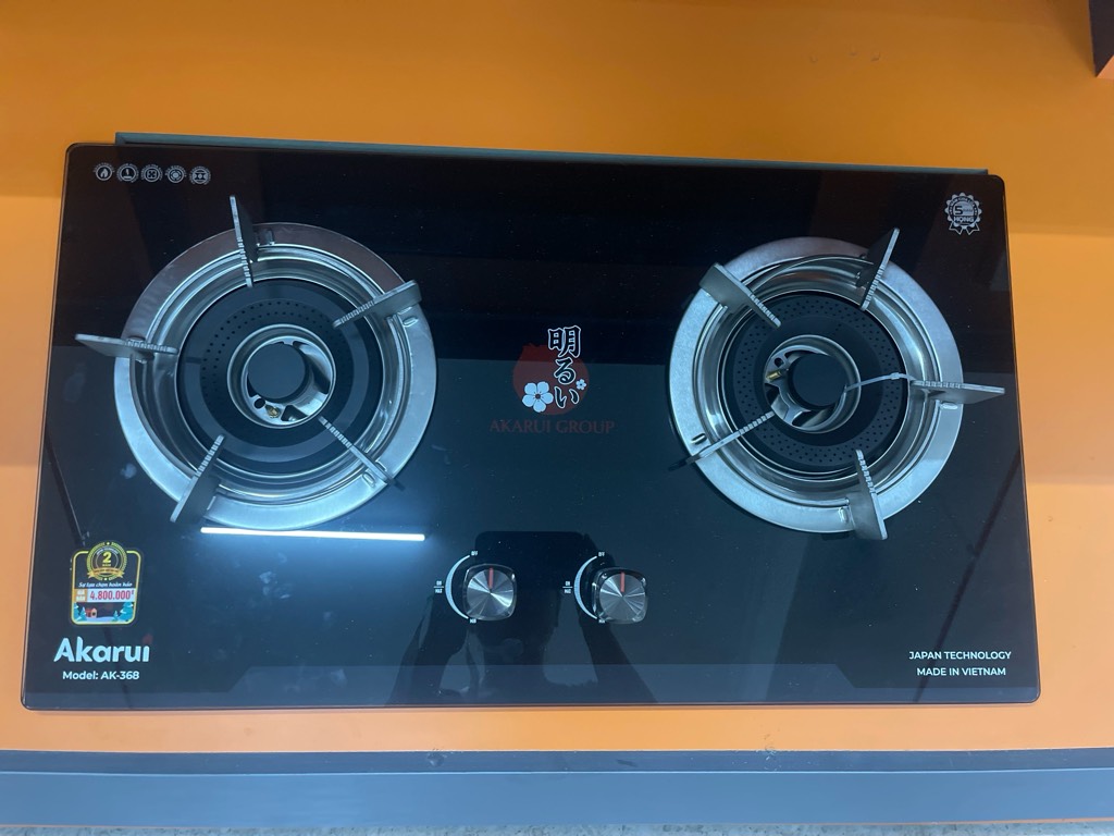 Bếp ga âm cơ AKARUI AK368BKCU