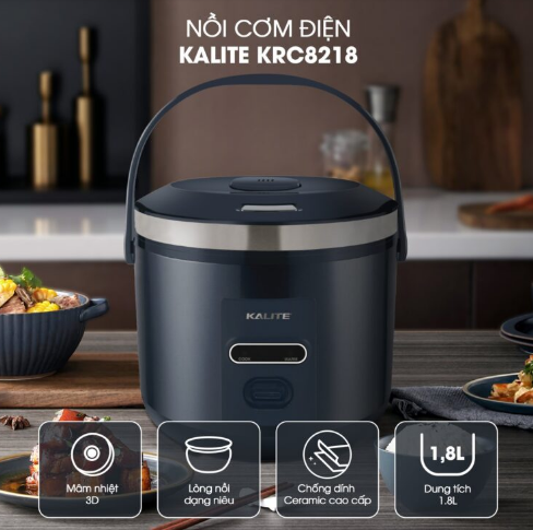 Nồi cơm điện KALITE KRC8218