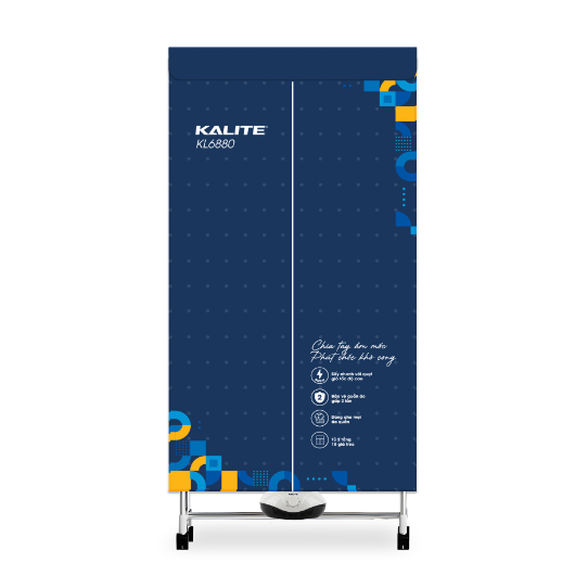 Tủ sấy quần áo KALITE KL6880