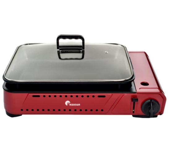 Bếp ga nướng chống dính mi ni  Maxsun MS-8
