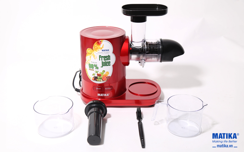 Máy ép chậm Matika MTK3240 trục ngang (1th=2c)