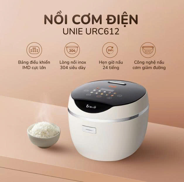Nồi cơm điện UNIE-URC612