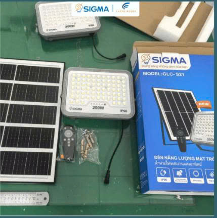 pha đèn năng lượng SIGMA-GLC-S21/200Wnlmt(vỡ kích ko bảo hà