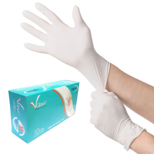 găng tay y tế có bột vglove