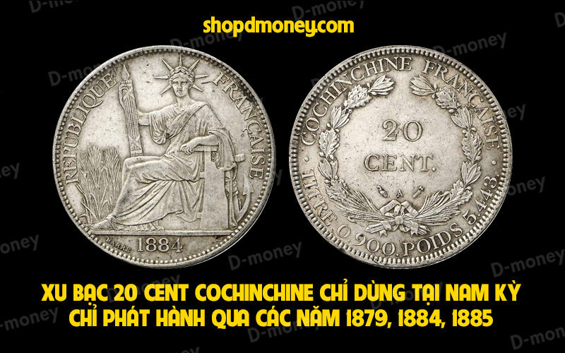 xu cochinchine 20 cent