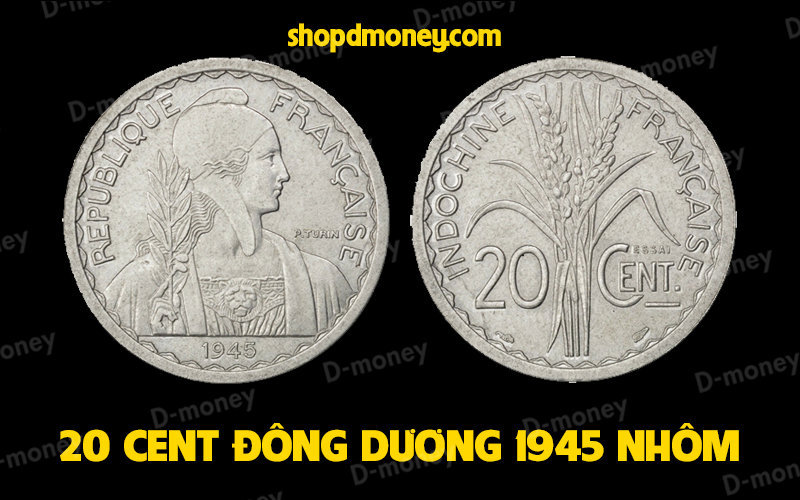 xu indochine 20 cent 1945