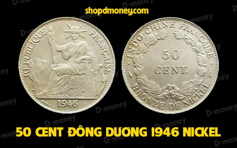 xu indochine 50 cent 1946