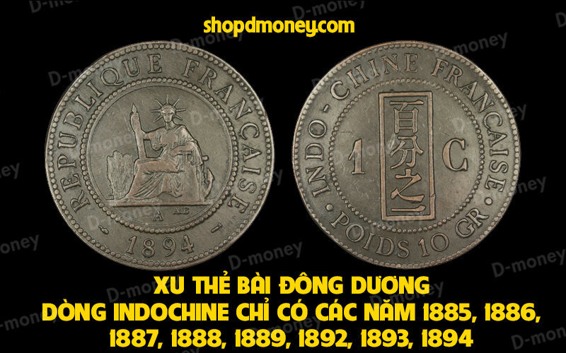 xu indochine thẻ bài