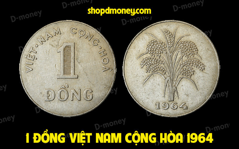 xu 1 đồng việt nam cộng hòa 1964