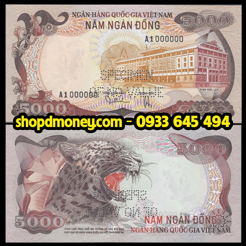 5000 đồng vnch 1975