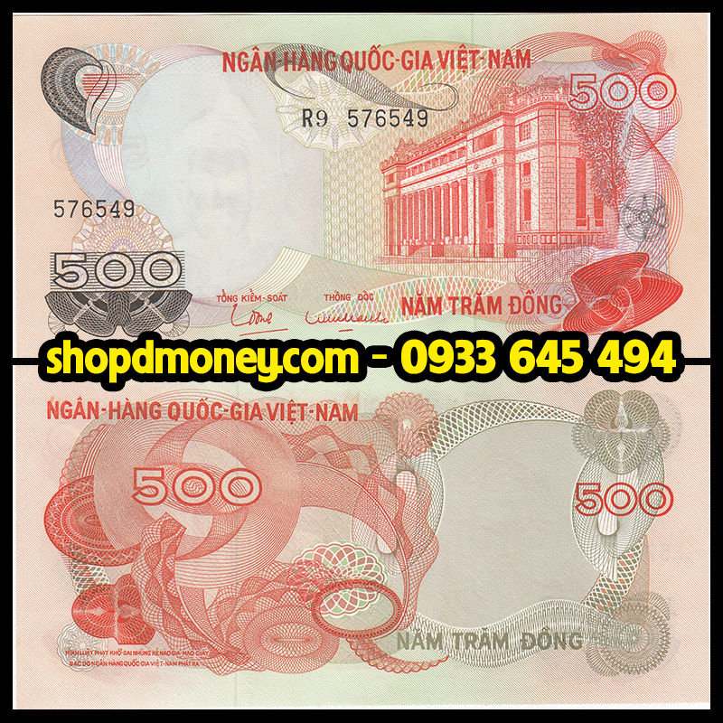 500 đồng vnch 1969