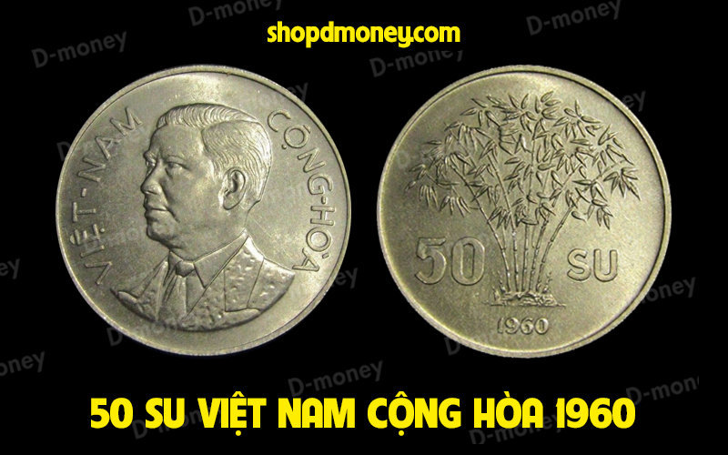 xu 50 su việt nam cộng hòa 1960