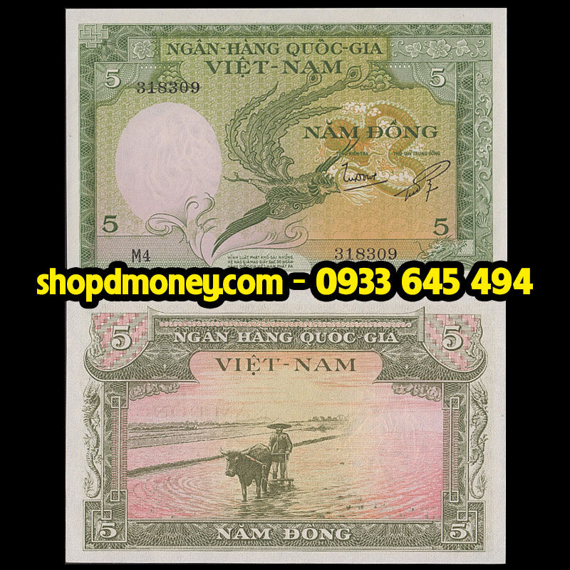 5 đồng vnch 1955