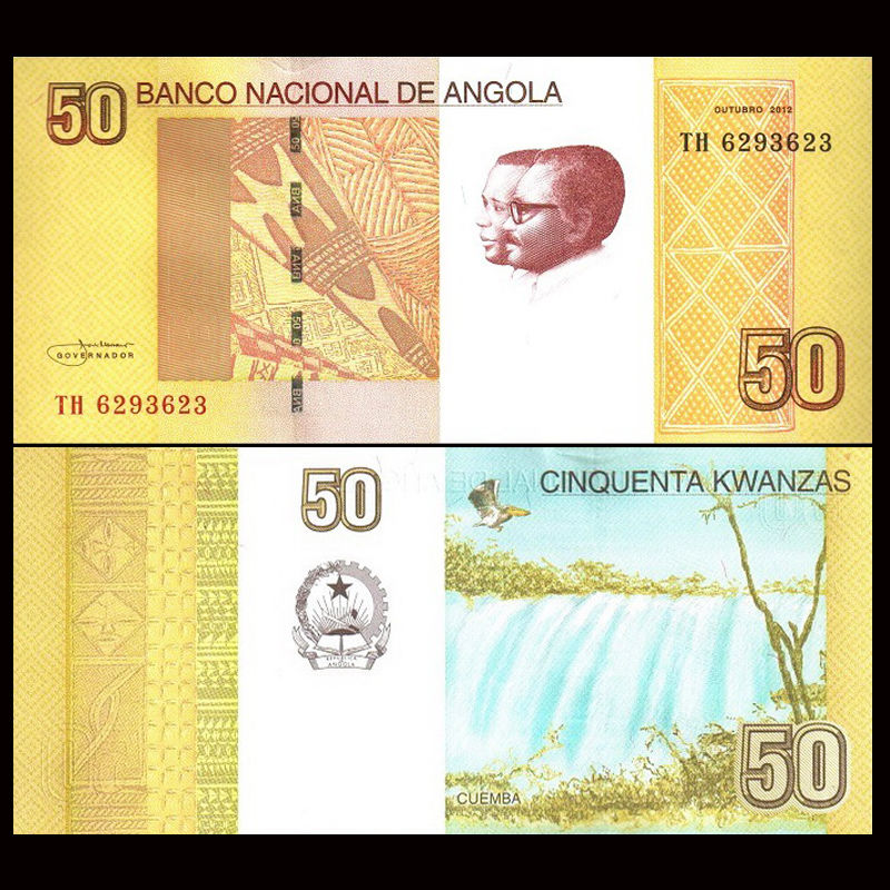 50 kwanzas Angola 2012