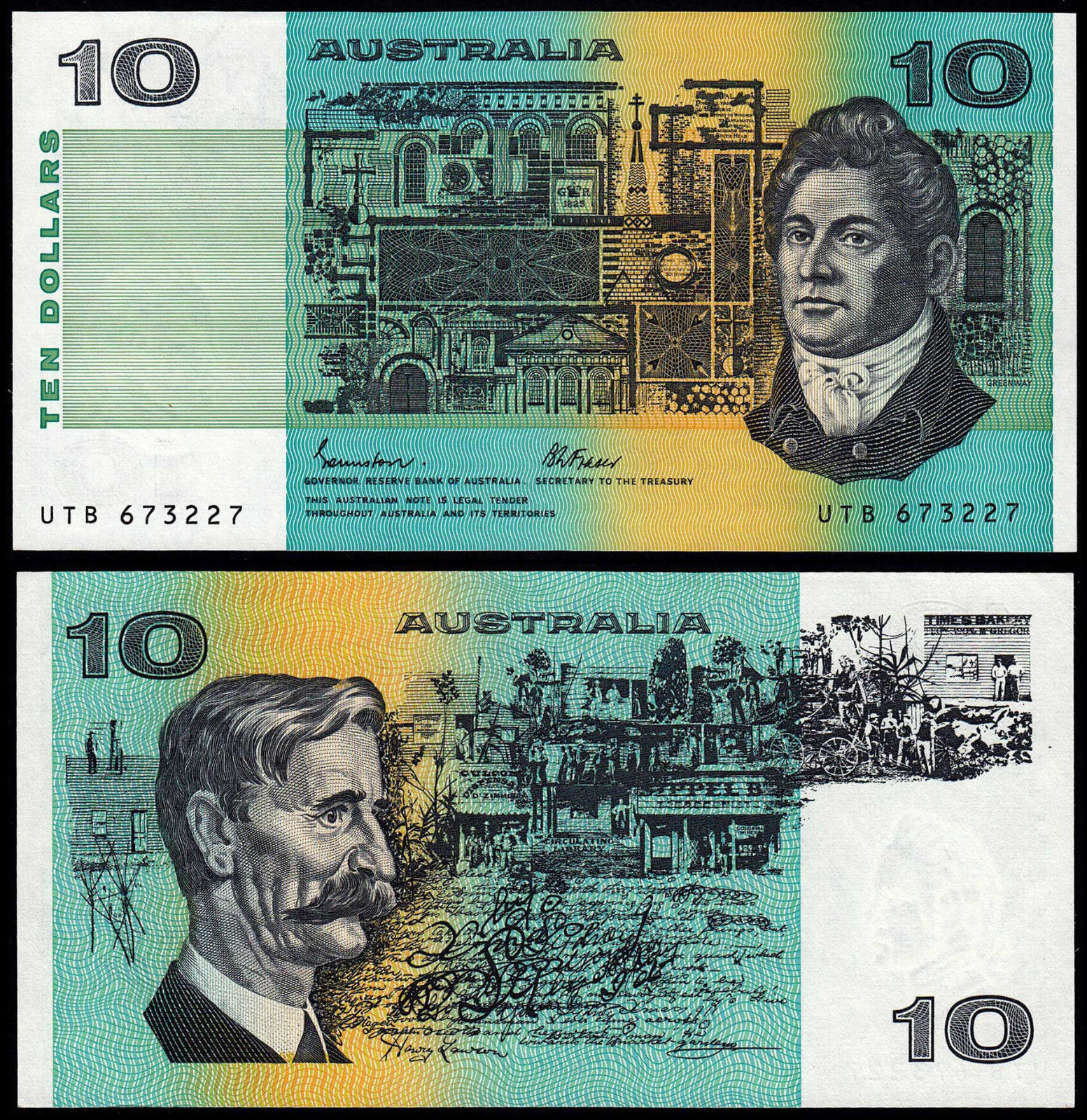 10 dollars Australia 1985
