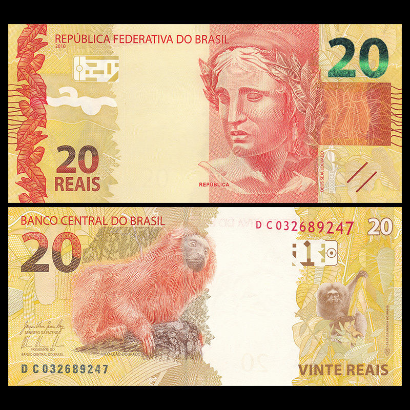 20 reais Brazil 2010