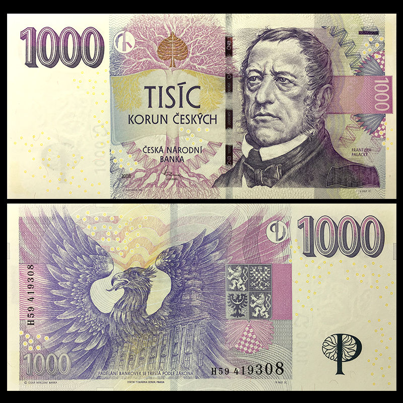 1000 korun Czech 2008